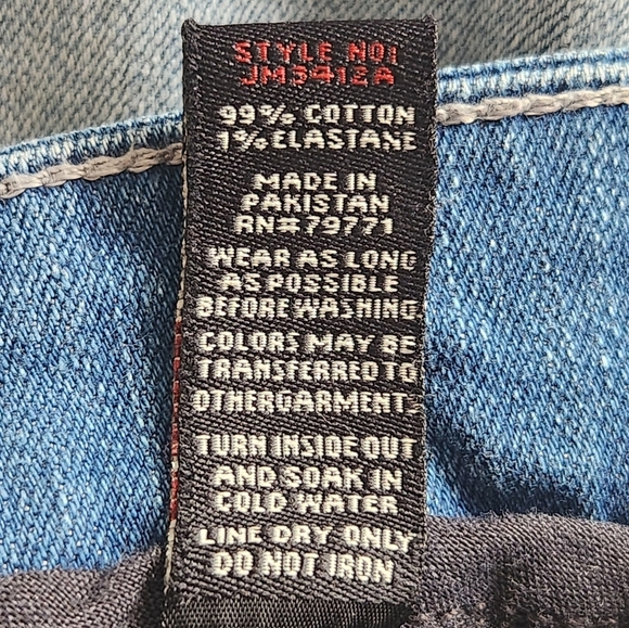 Jordan Craig Sean Soho Denim Jeans (Aged Wash) JM3412A 38x32 Like New - Picture 7 of 7